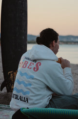 HOODIE IVORY UNISEX - AUSTRALIA