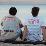 T SHIRT WHITE UNISEX - AUSTRALIA