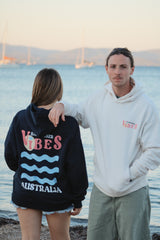 HOODIE IVORY UNISEX - AUSTRALIA
