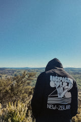 HOODIE UNISEXE - NEW ZEALAND BLACK - Backpacker Clothing