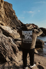 HOODIE UNISEXE - NEW ZEALAND KHAKI - Backpacker Clothing