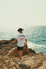 T - SHIRT UNISEX - BACKPACKER LIFE WHITE - Backpacker Clothing