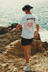 T - SHIRT UNISEX - BACKPACKER LIFE WHITE - Backpacker Clothing