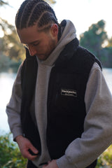 POLAIRE MANCHES COURTES BLACK - BACKPACKER ORIGINAL